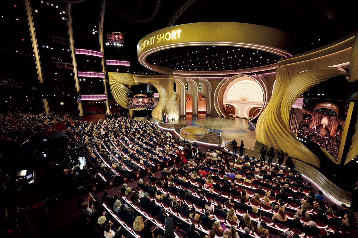 アカデミー賞授賞式の会場