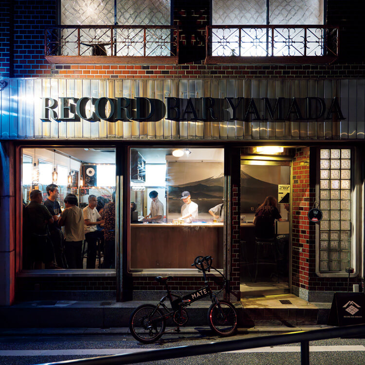 京都〈RECORD BAR YAMADA〉外観