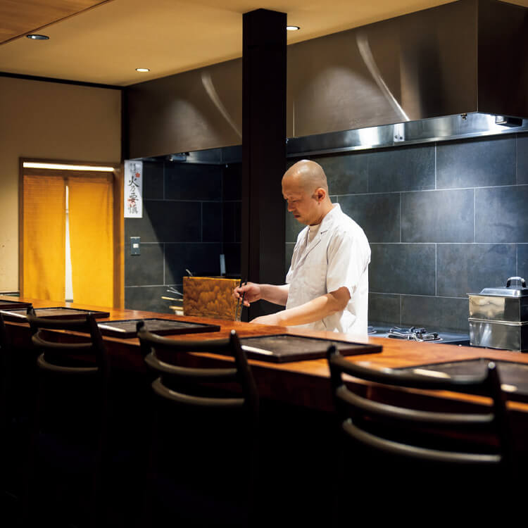 京都〈わか杦〉店内