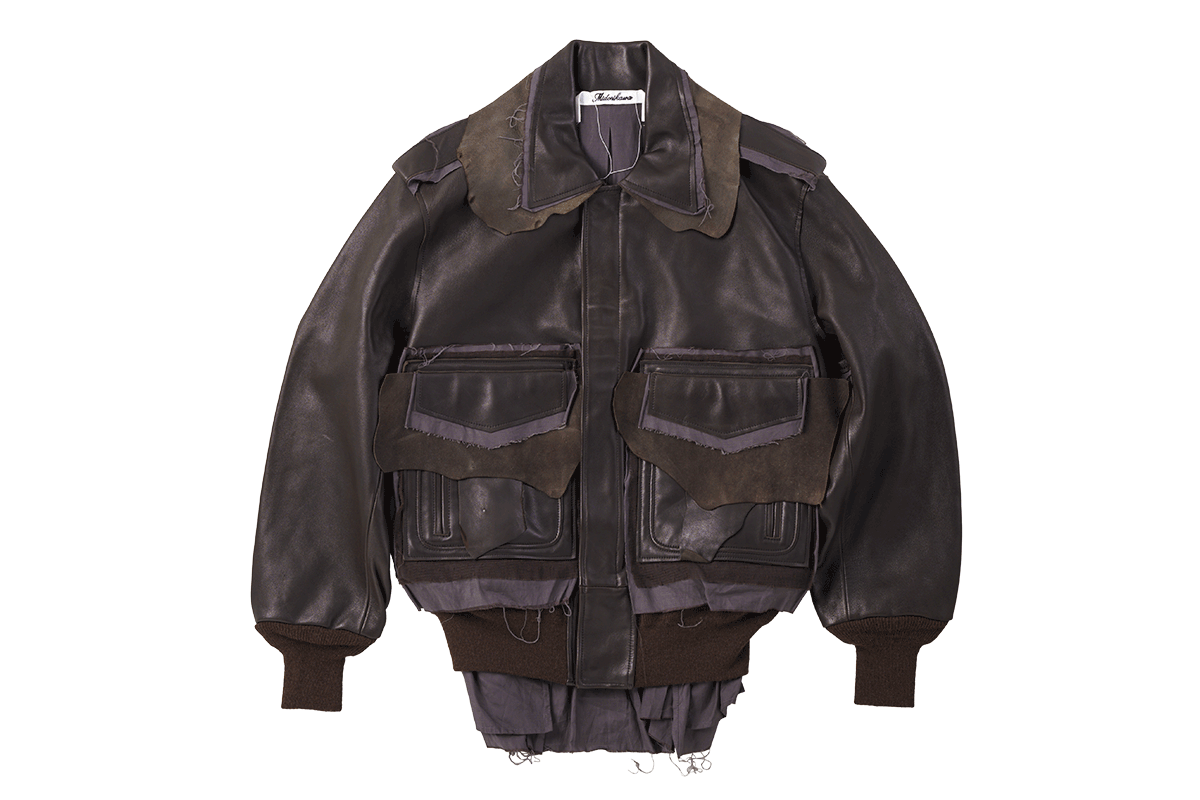 〈ミドリカワ〉のレザージャケット