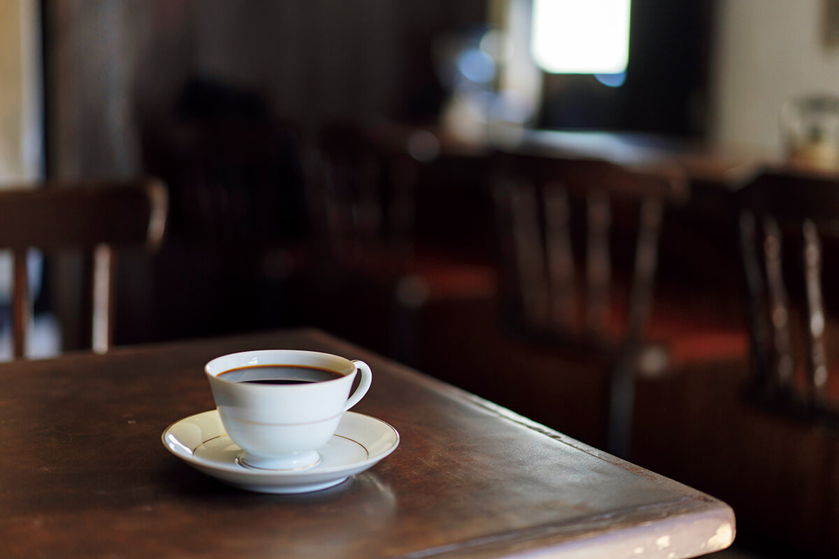 京都〈伴奏珈琲店〉深煎りブレンド