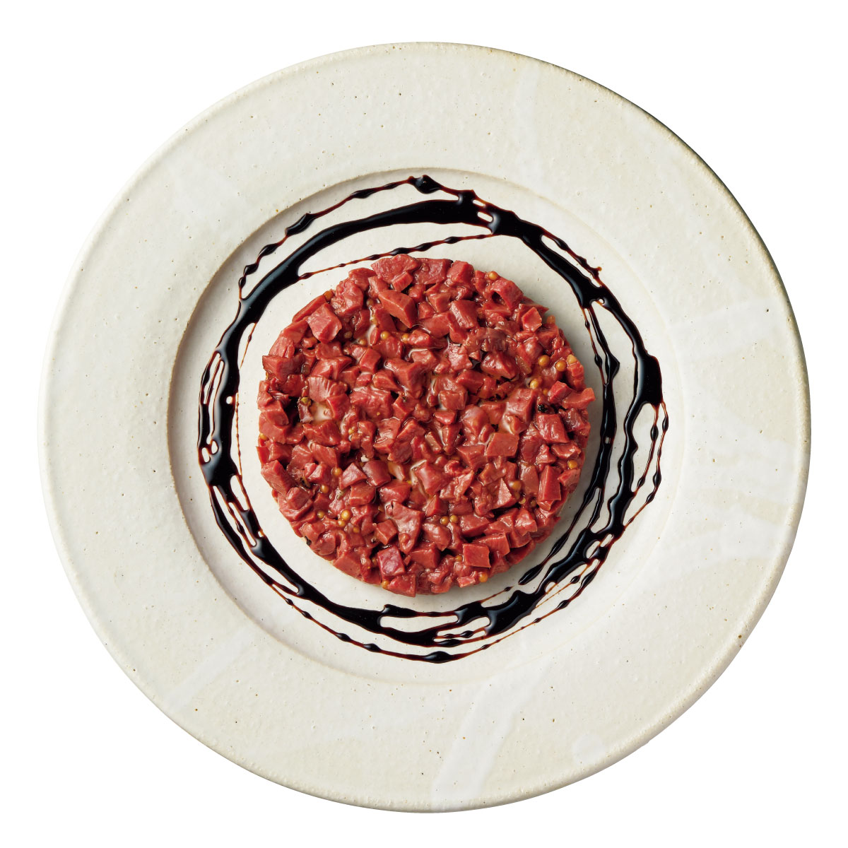 芝浦牛ハツのタルタル