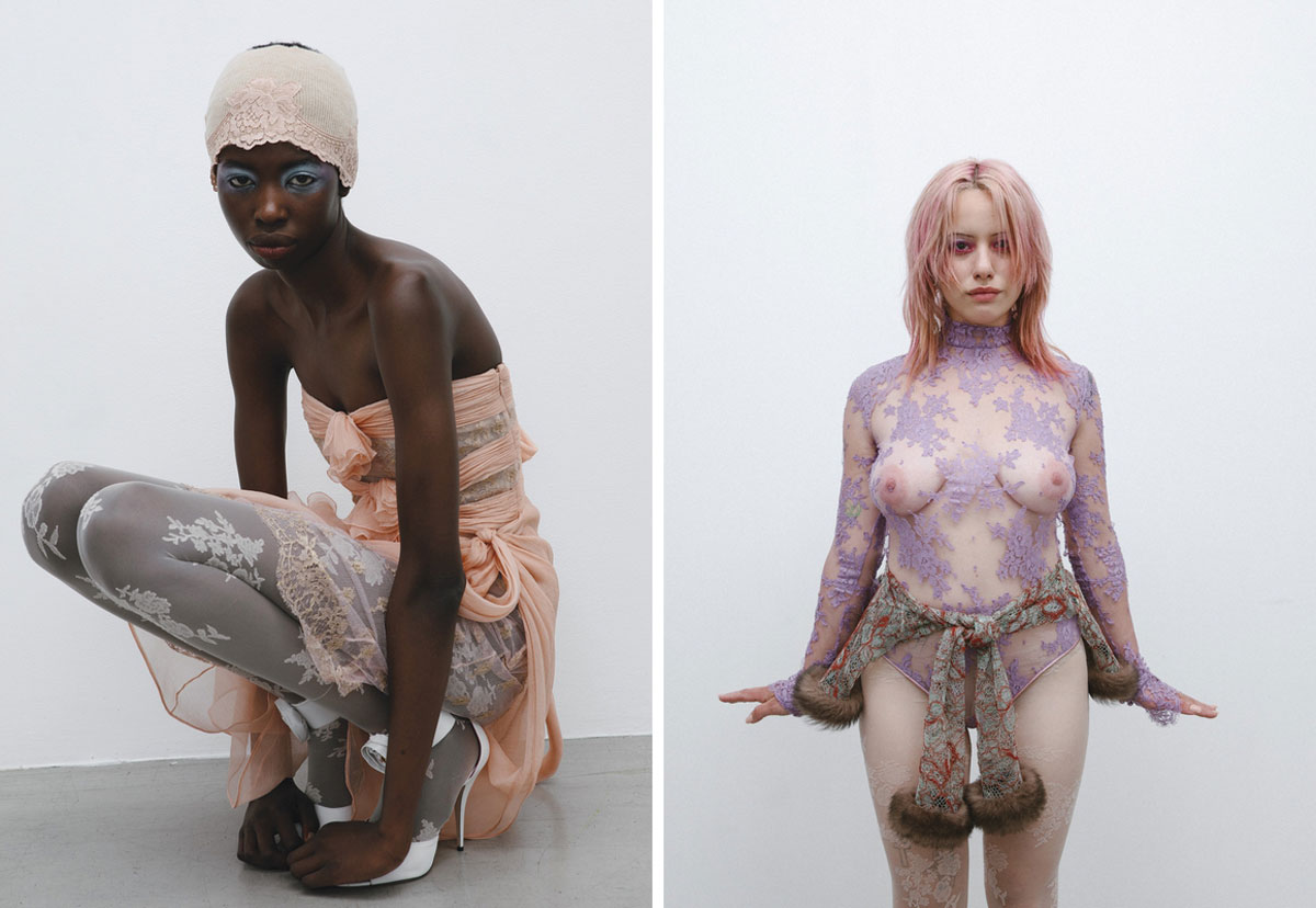 VALENTINO F/W 2025-26 by GUEN FIORE for Purple Fashion #44: The Analog Issue