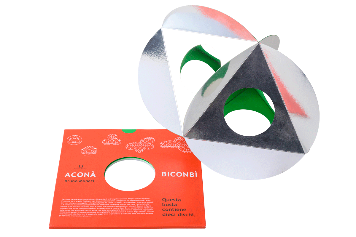 〈Corraini Edizioni〉のモジュールペーパーオブジェ