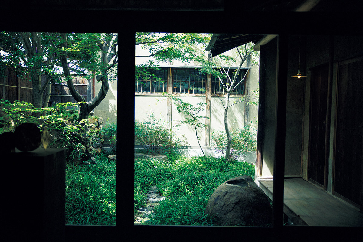 京都〈kankakari〉中庭