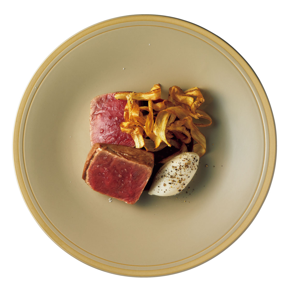 石司 生本鮪のポワレ ラズベリー醬油