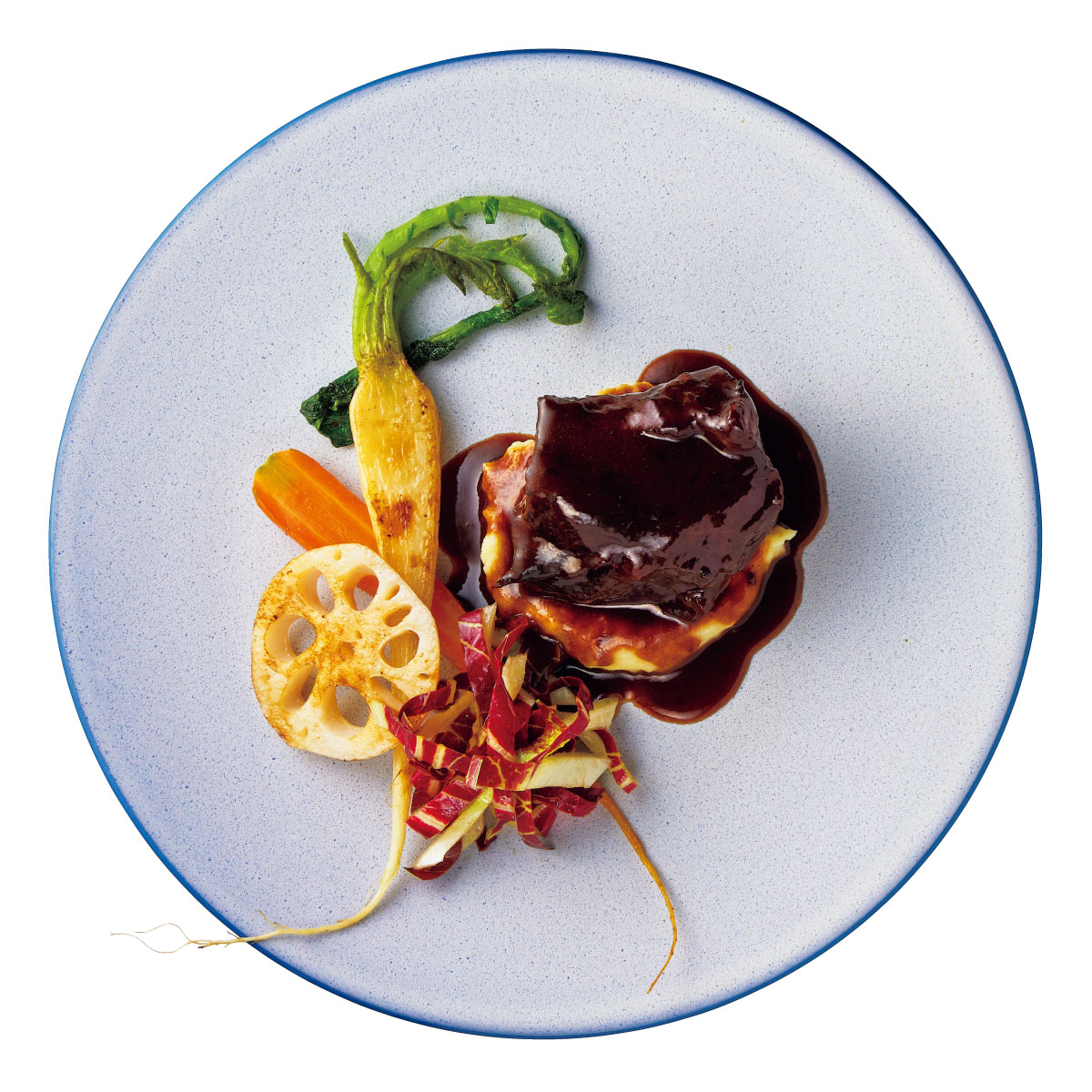 牛ホホ肉 赤ワイン煮込み