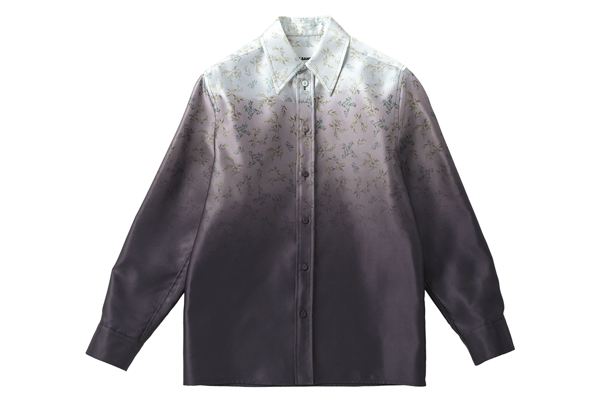 〈ジルサンダー〉のシャツ