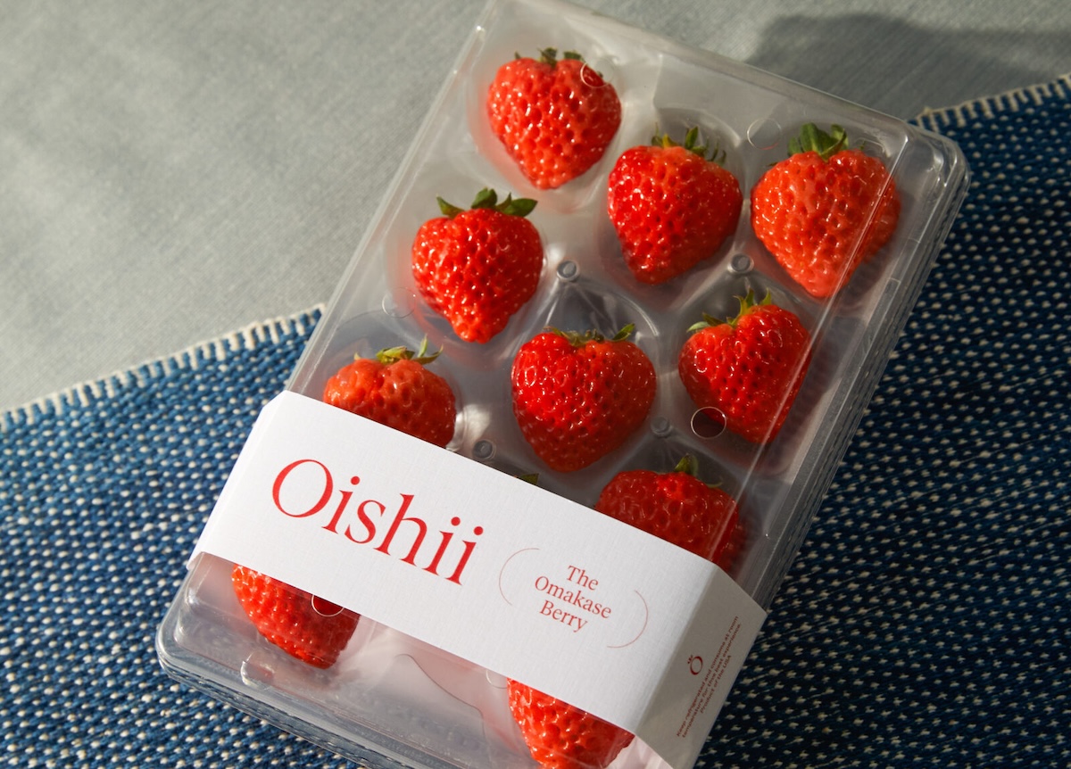 「Oishii Farm」のイチゴ