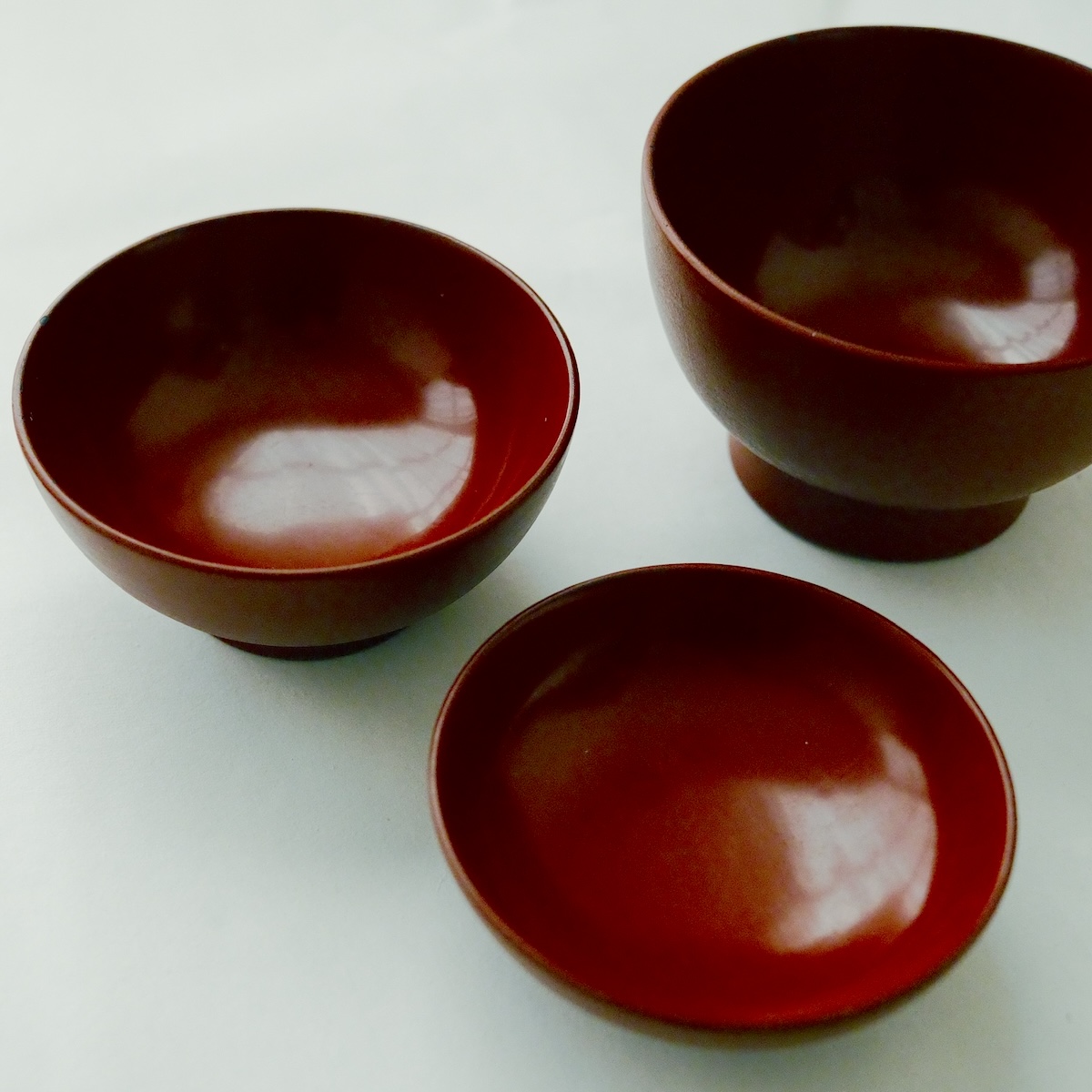 赤木明登さんの漆器