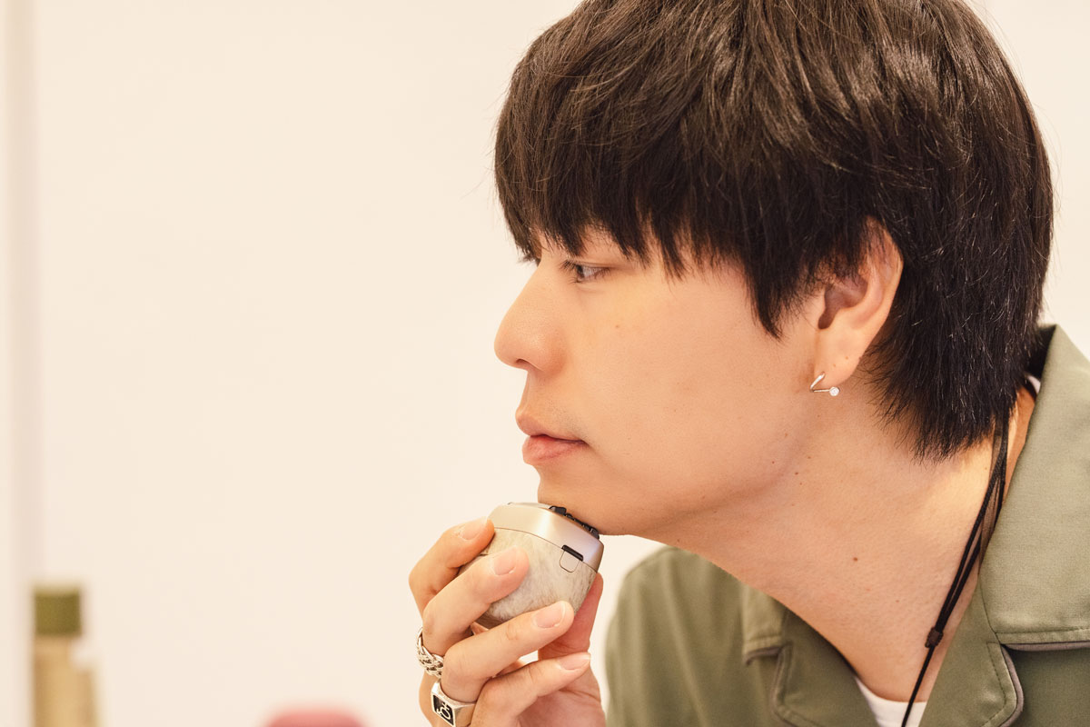 ラムダッシュ パームインを使う越智康貴