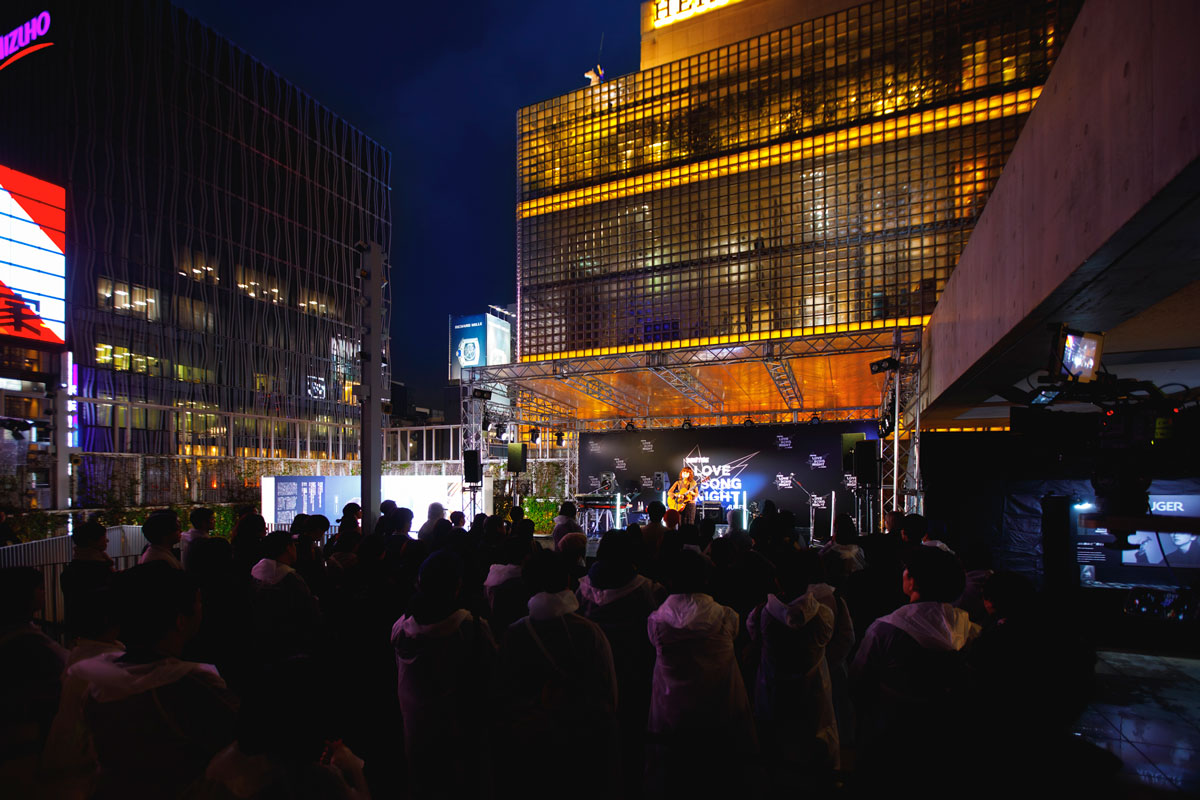 ライブ会場の様子