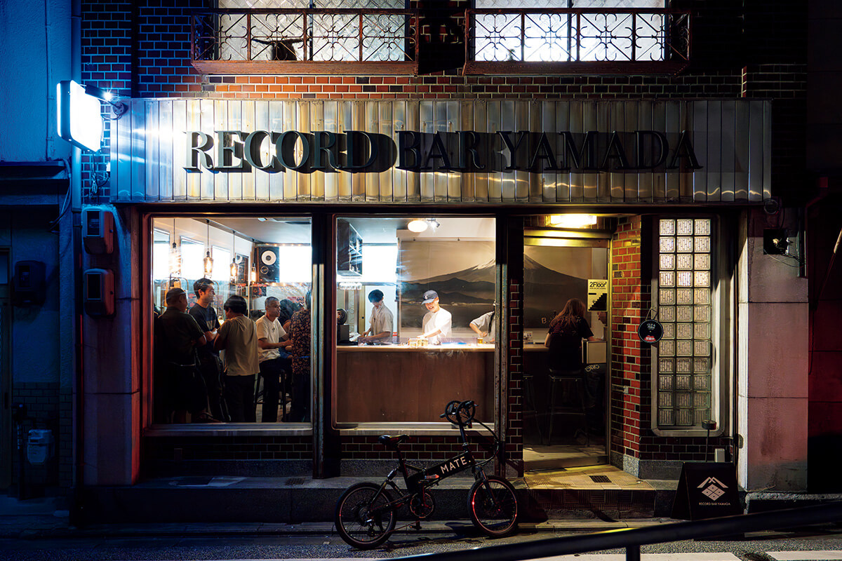 京都〈RECORD BAR YAMADA〉外観