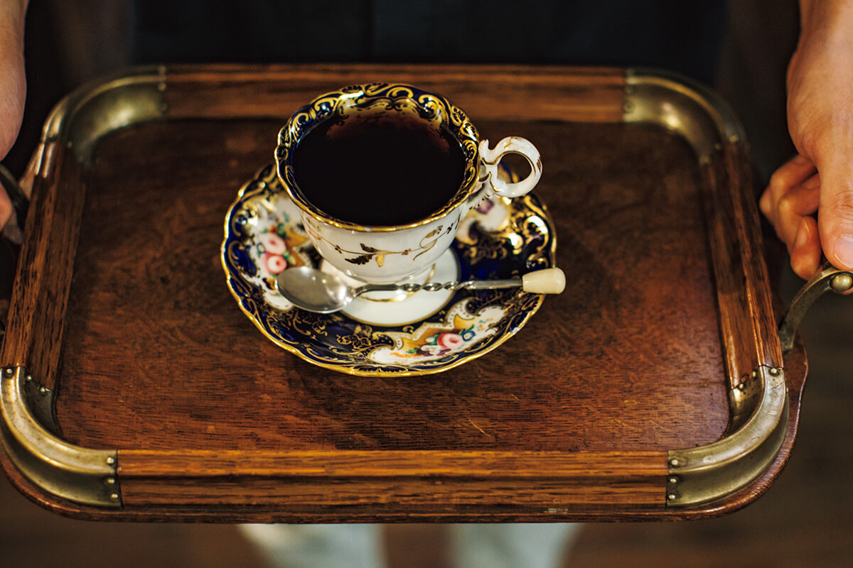 京都〈アスタルテ書茶房〉コーヒー