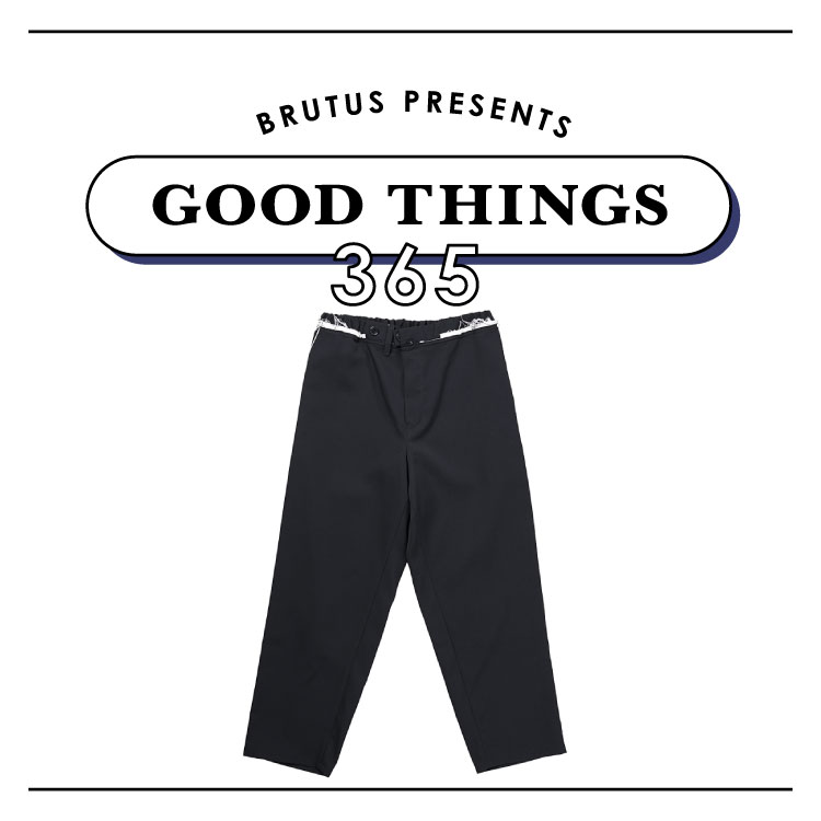 〈カミエル フォートヘンス〉 × 〈グラフペーパー〉のパンツ