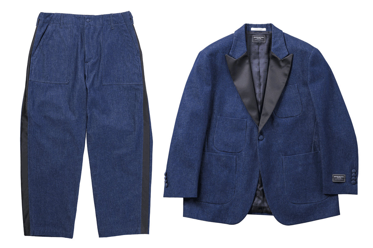 〈ブルックス ブラザーズ〉 × 〈エンジニアド ガーメンツ〉のセットアップ