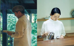 〈鈍考〉主宰・幅允孝、〈喫茶 芳〉店主・ファン