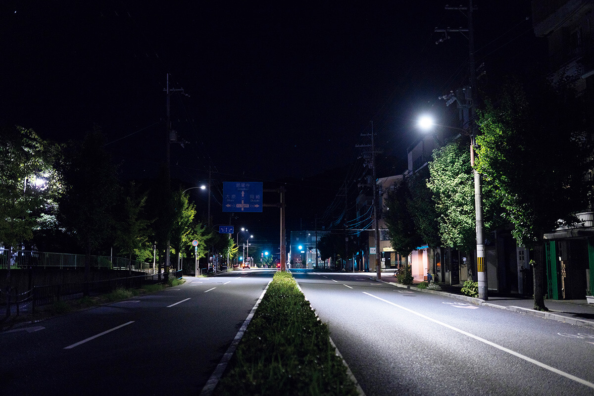 京都の今出川通