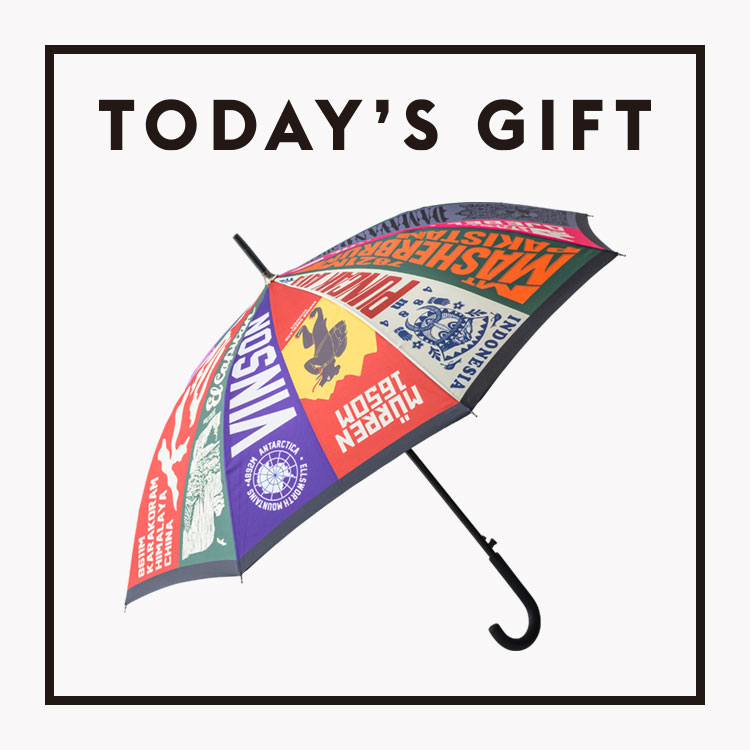 〈A YOUNG HIKER〉の傘