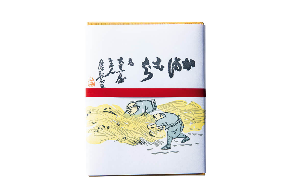 京都〈大黒屋鎌餅本舗〉の鎌餅 パッケージ