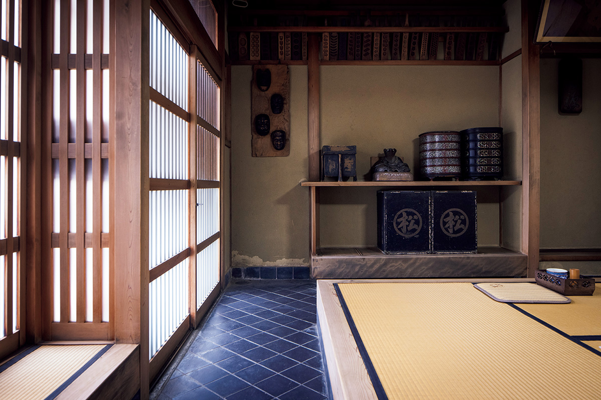 京都〈松屋常盤〉店内