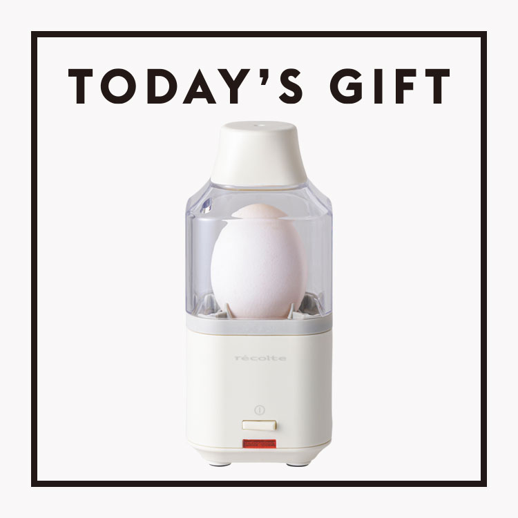 〈récolte〉のエッグスチーマー