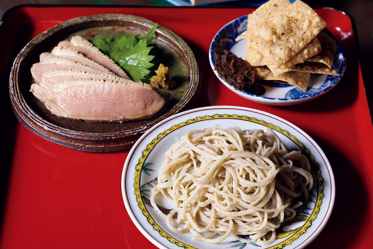 京都〈樽酒と蕎麦 VIBES〉十勝そば