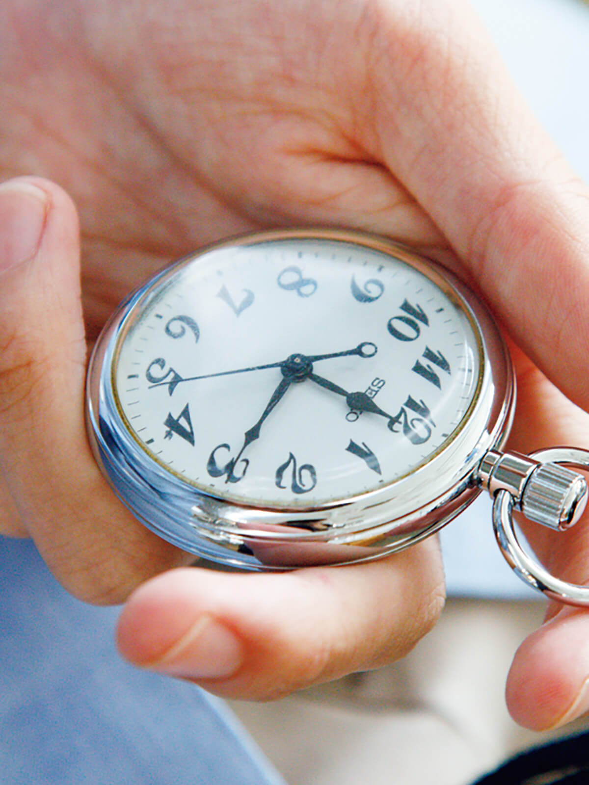 〈セイコー〉の懐中時計