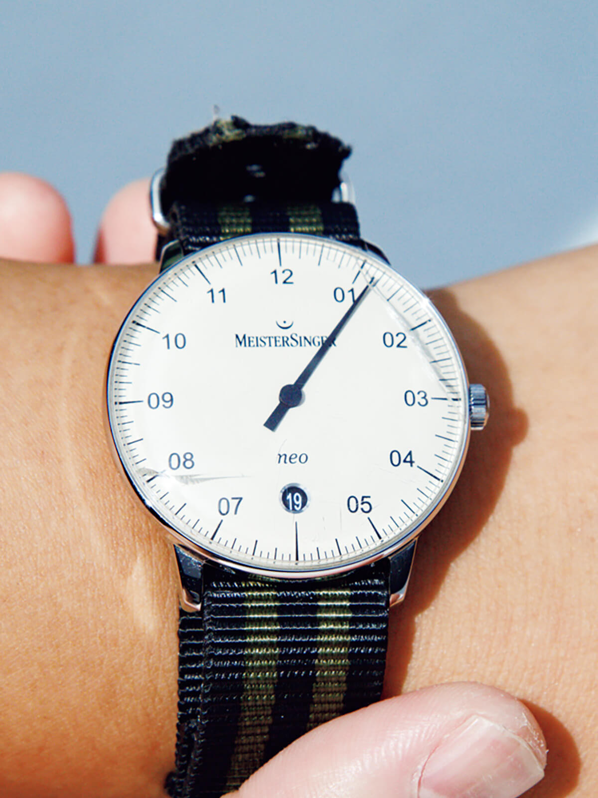 〈マイスタージンガー〉の一針時計