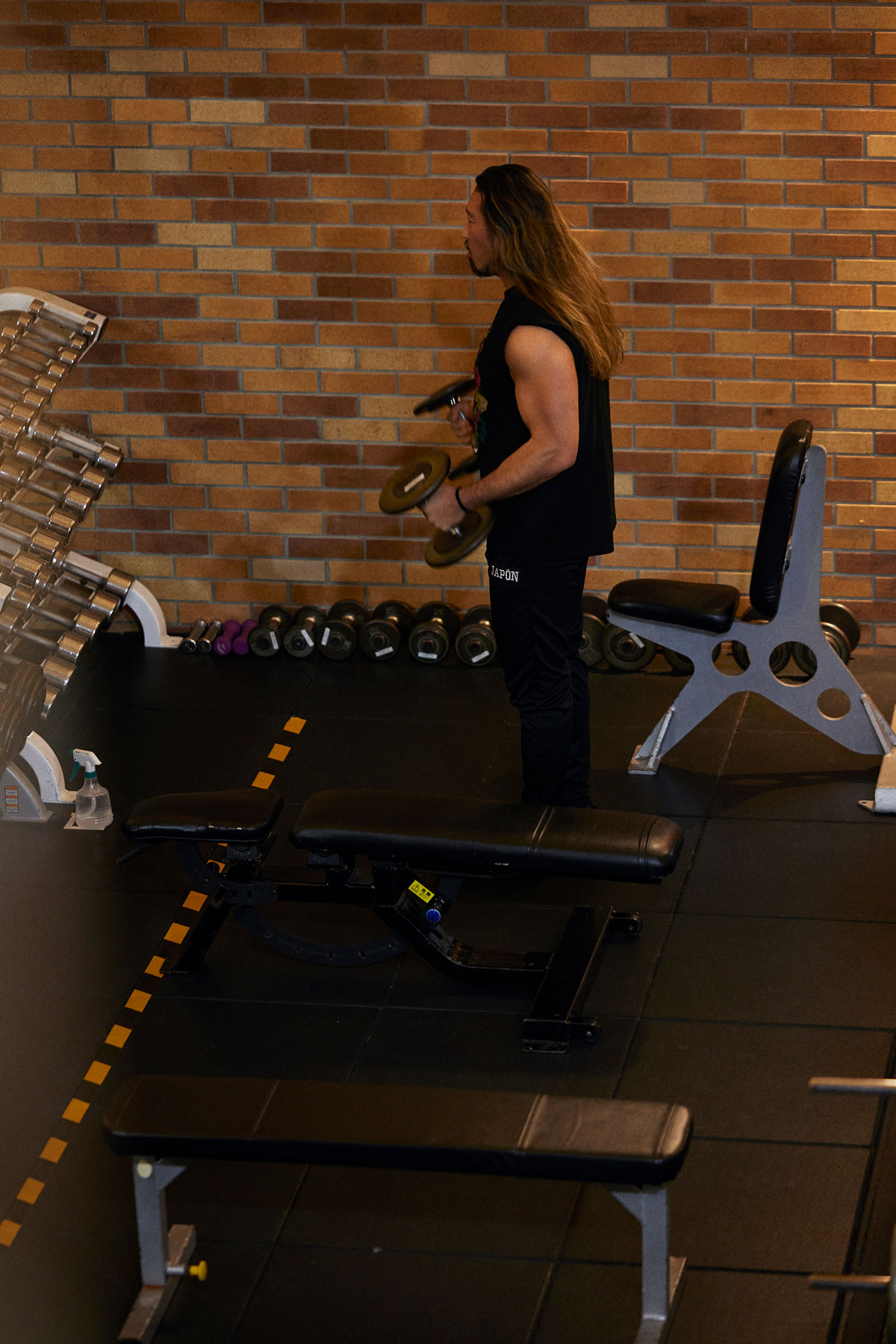 トレーニング中の様子