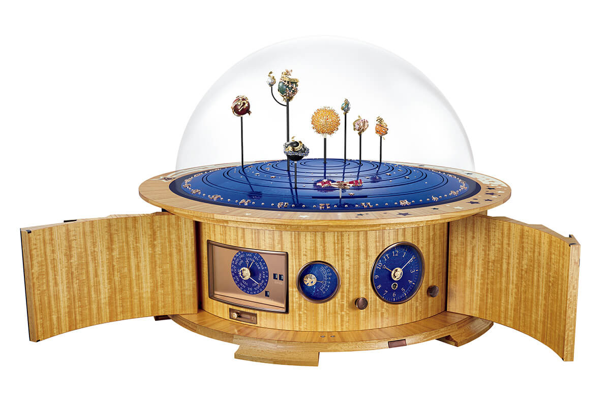 〈ヴァン クリーフ&アーペル〉の「プラネタリウムオートマタ」ユニークピース