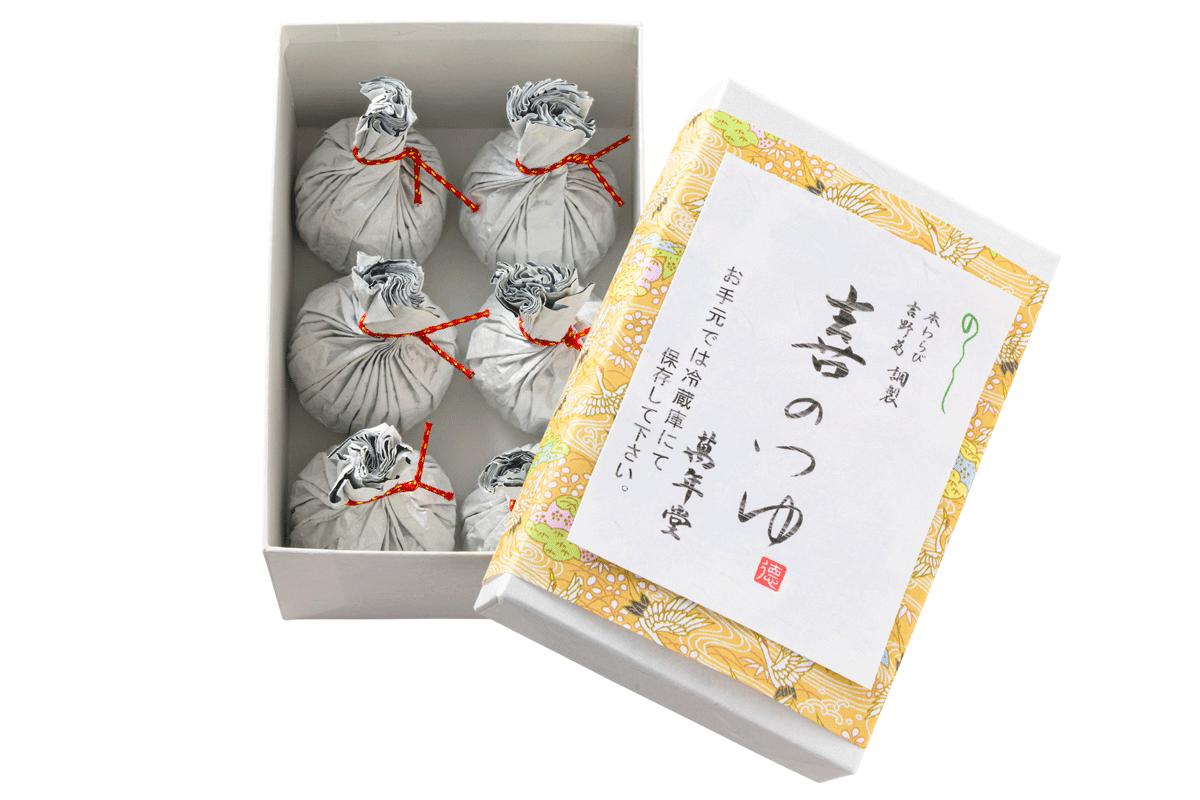 〈萬年堂本店〉の喜のつゆ