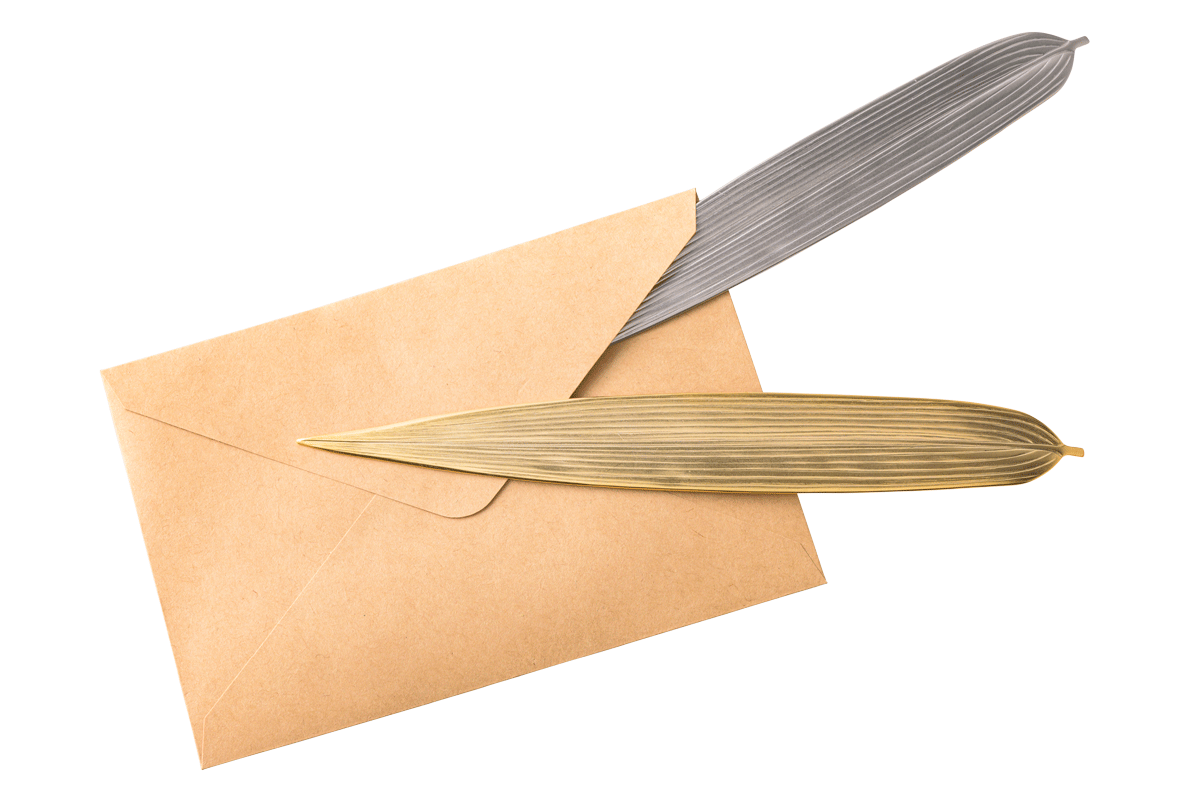 〈MA by so shi te〉のペーパーナイフ