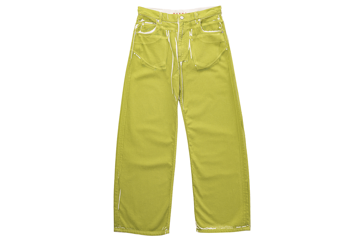 〈マルニ〉のカラーデニム