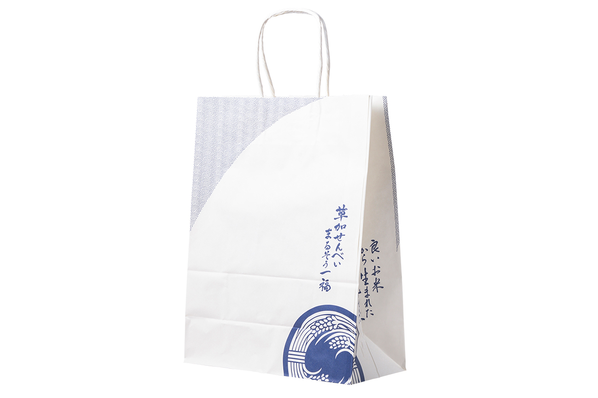 稲束のロゴマークのお手提げ袋