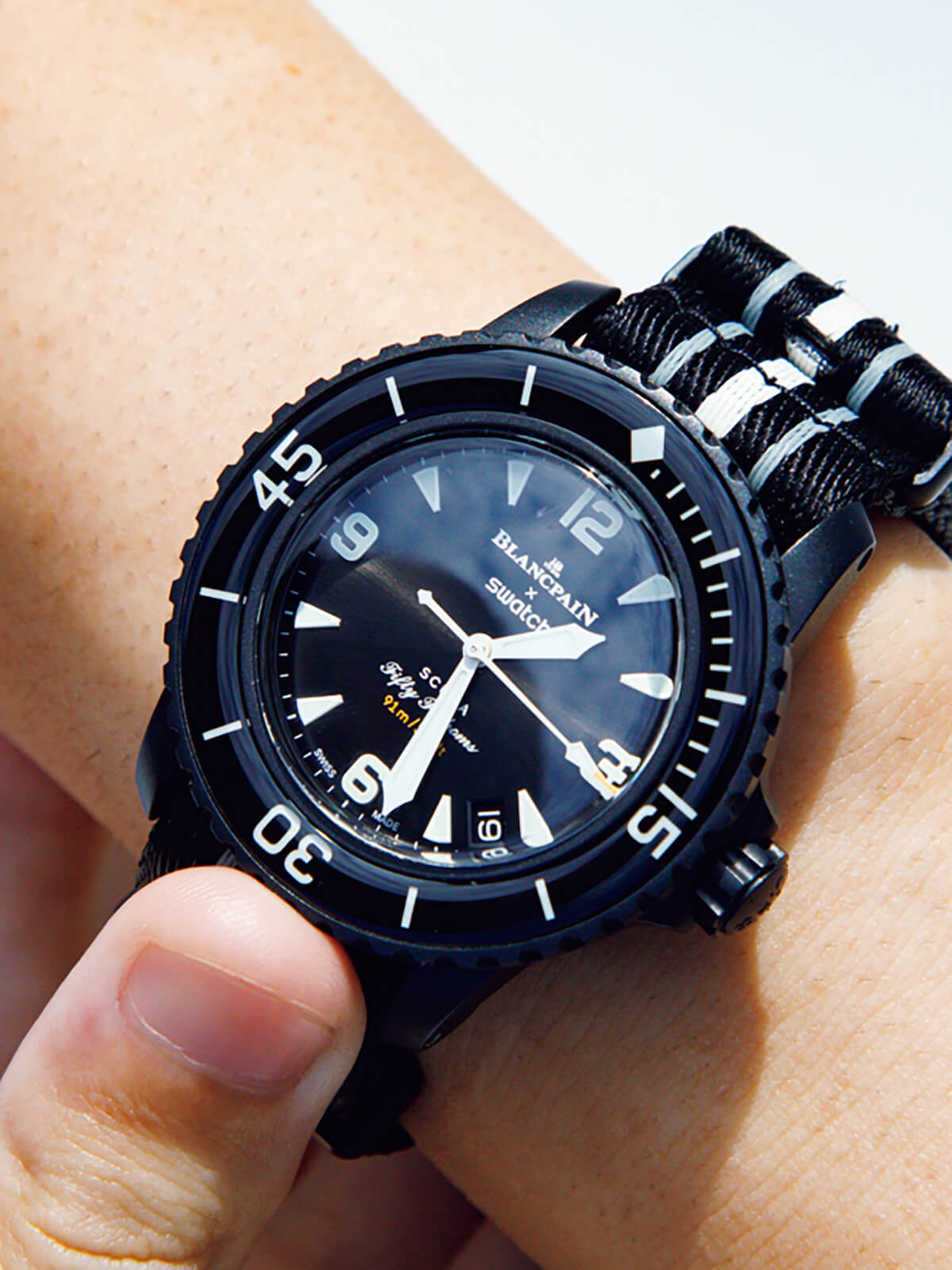 〈ブランパン×スウォッチ〉オーシャン・オブ・ストーム