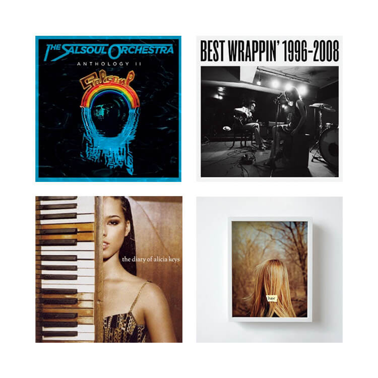 「Runaway （Danny Krivit Re-Edit）」The Salsoul Orchestra、「a love song」EGO-WRAPPIN'、「If I Ain't Got You」Alicia Keys、「Dimensions」Arcade Fire, Owen Pallett