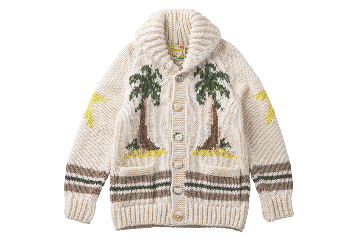 〈マイタイ〉のカウチンニット