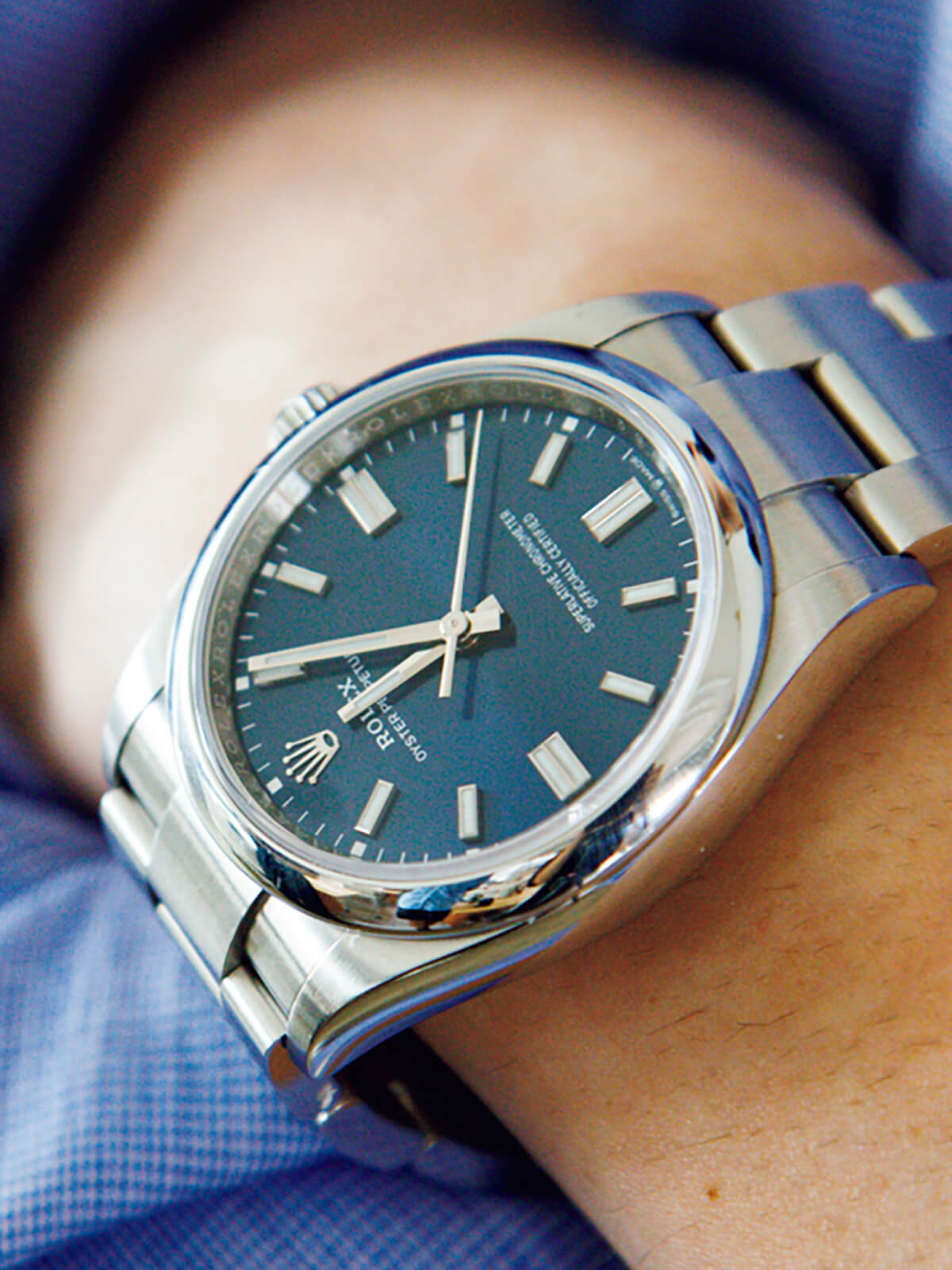 〈ロレックス〉オイスターパーペチュアル