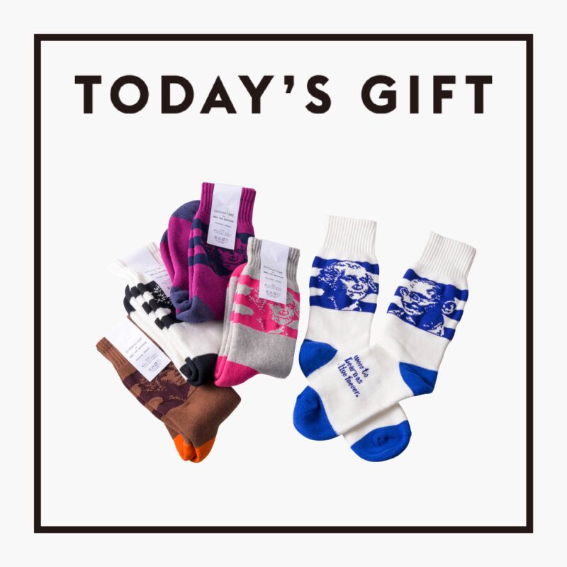 〈SHOWATABÉ by BRÚNA BÓINNE〉の靴下