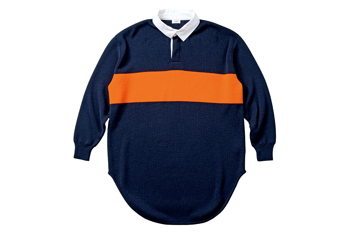 〈セリーヌ〉のラガーシャツ