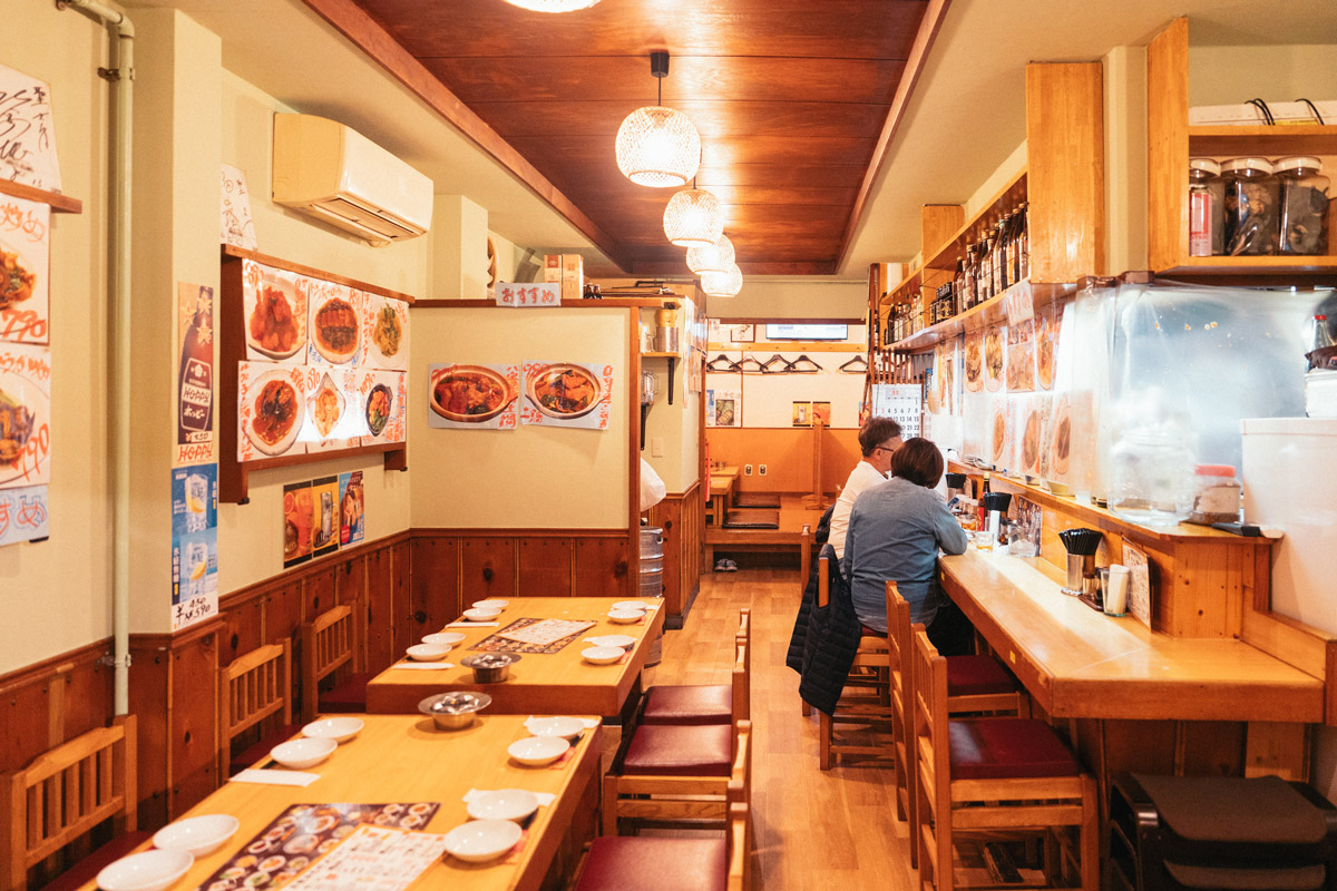 台湾居酒屋〈聖〉内観