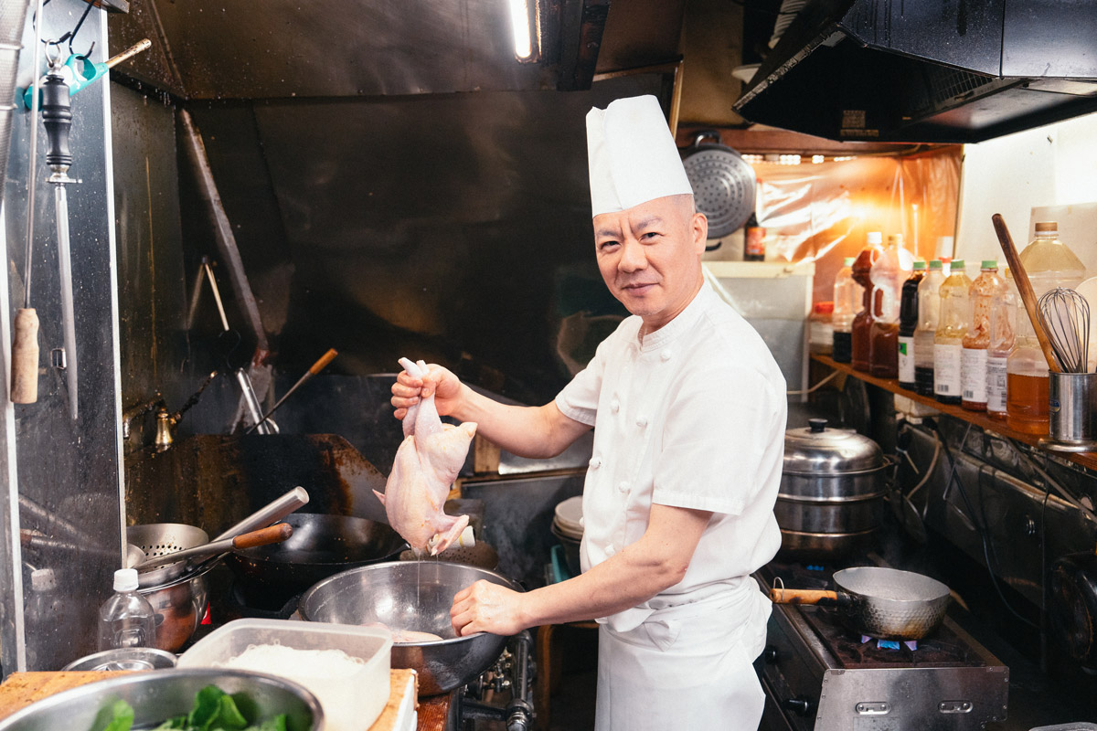 台湾居酒屋〈聖〉の店主