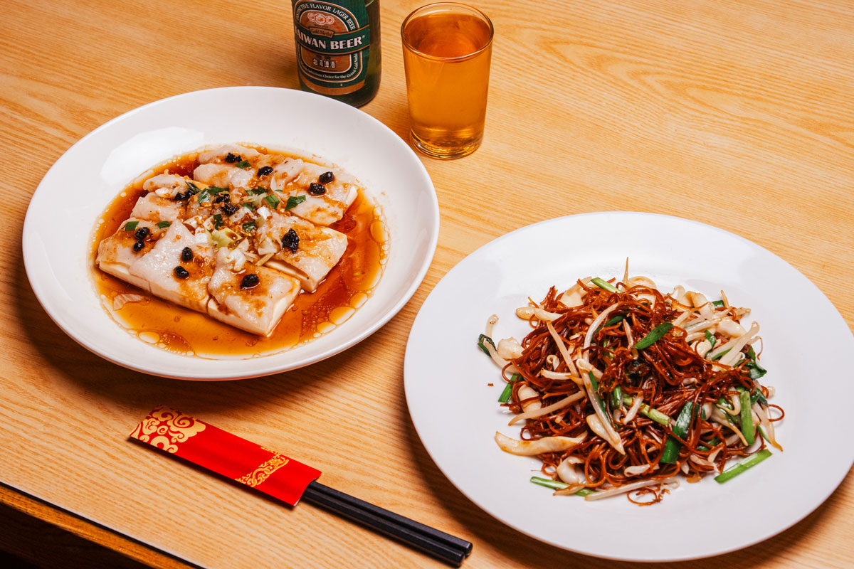 台湾居酒屋〈聖〉の台湾そうめん