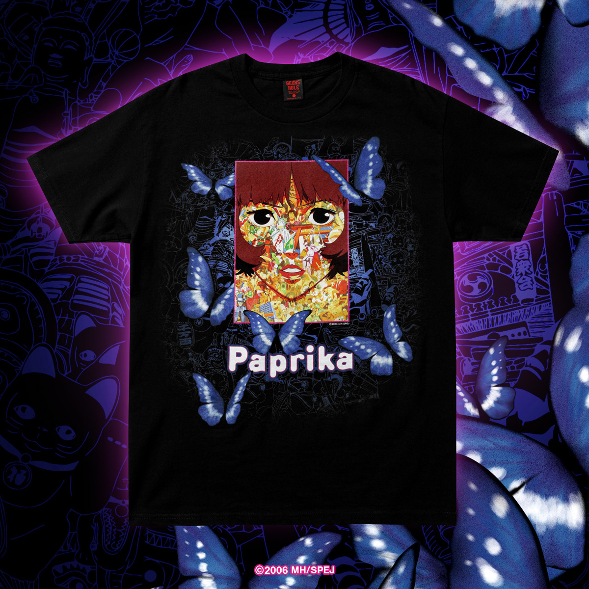 「Paprika × GEEKS RULE」のTシャツ