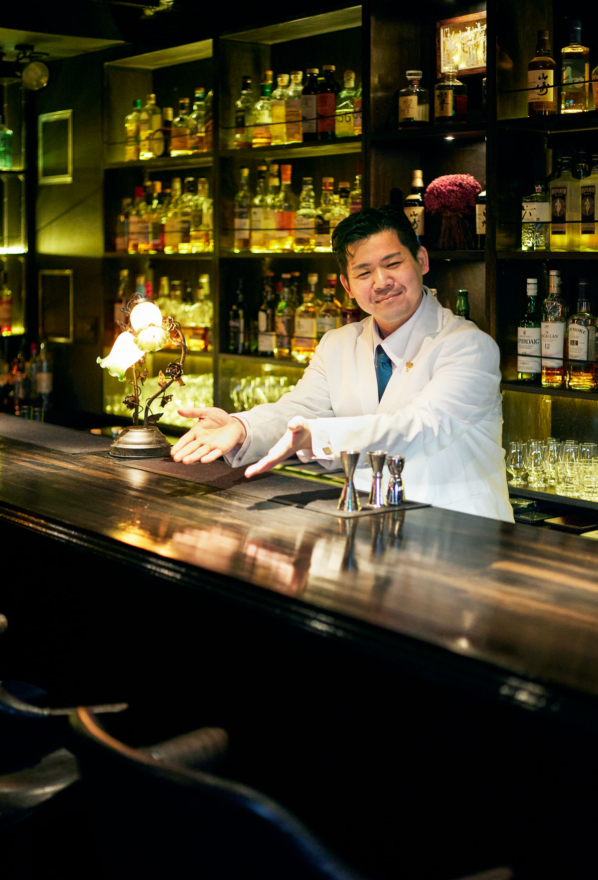 N-BARのバーテンダー・若林将太さん