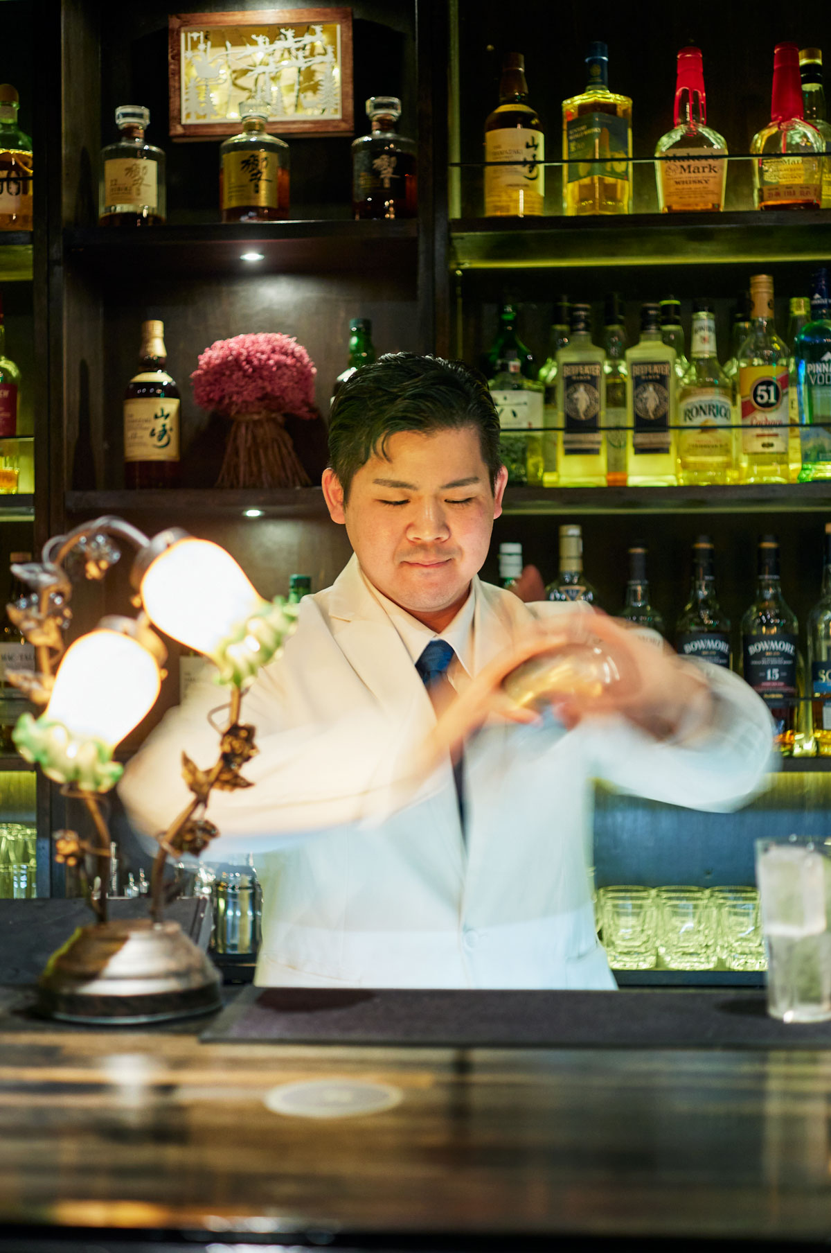 N-BARのバーテンダー・若林将太さん