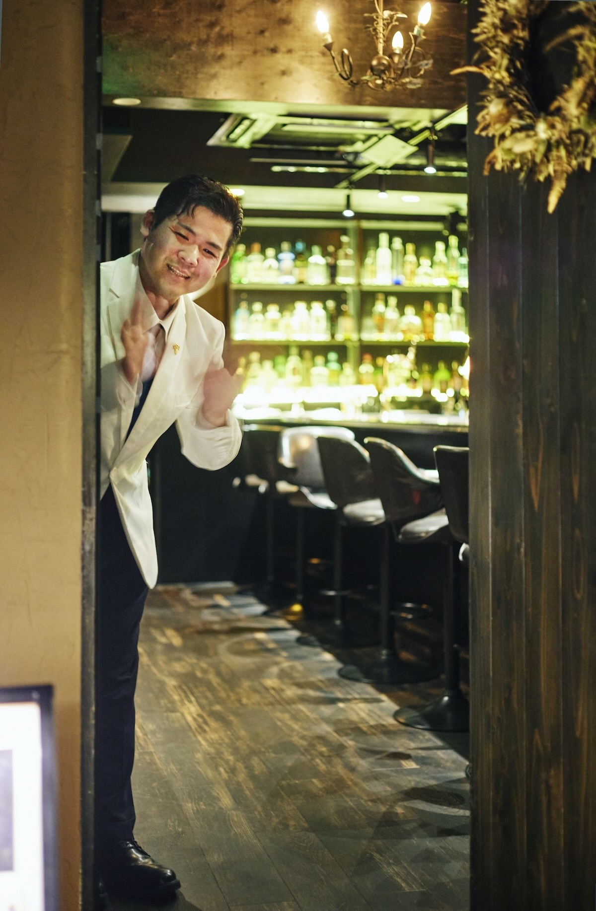 N-BARのバーテンダー・若林将太さん