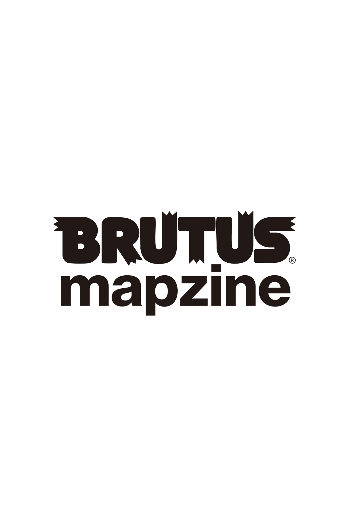 BRUTUS maozine ロゴ
