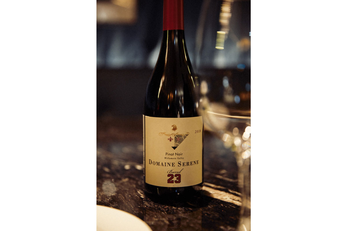 〈Michael Jordan’s Steak House〉のワイン